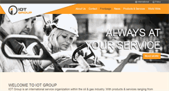 Desktop Screenshot of iotgroup.com