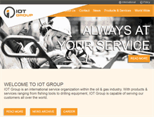 Tablet Screenshot of iotgroup.com